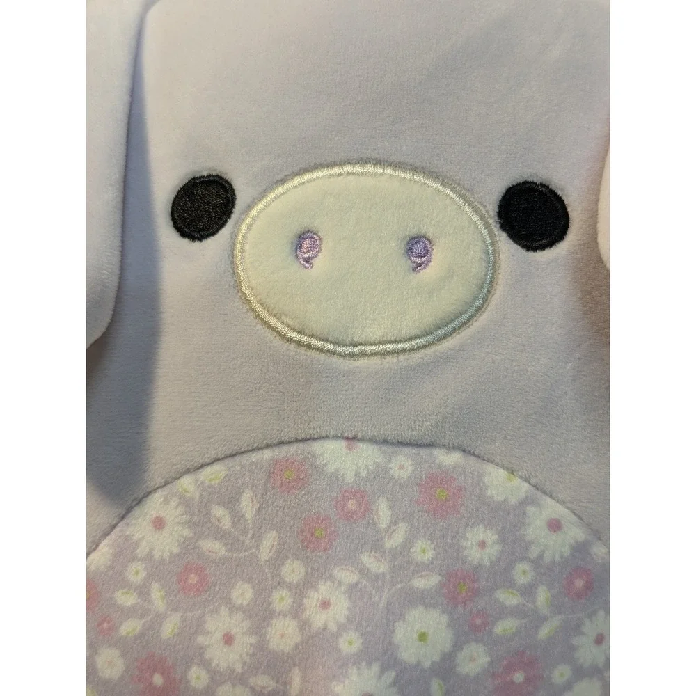 Squishmallow‎ Delzi the floral belly donkey